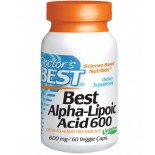 Alfa Lipon Zuur, 600 mg (60 vegetarische capsules) - Doctor's Best
