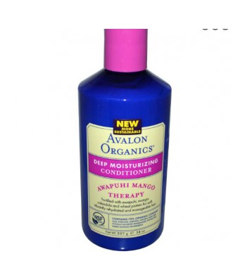 Diepe vochtinbrengende conditioner, Awapuhi Mango therapie (397 g) - Avalon Organics