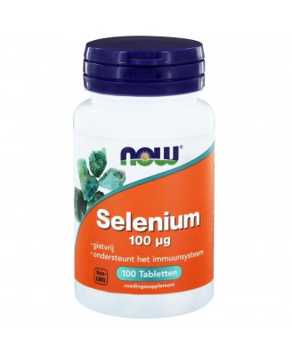Selenium 100 μg (100 tabs) - NOW Foods