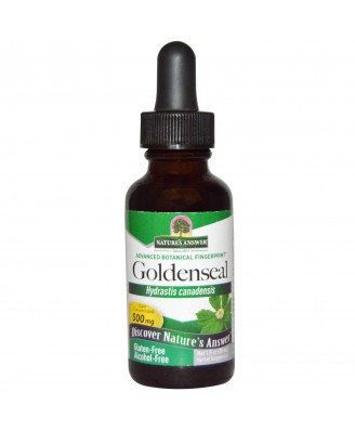 Goldenseal, Alcohol Free, 500 mg (30 ml) - Nature's Answer