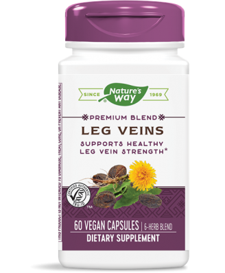 Leg veins met Tru-OPCs 435 mg (60 Capsules) - Nature's Way