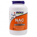 NAC 600 mg (250 Veggie Caps) - Now Foods