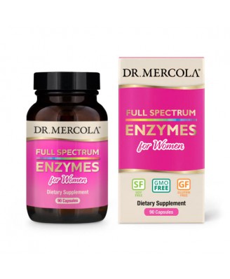 Full Spectrum for Women Enzymes (90 Capsules) - Dr. Mercola