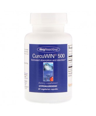 CurcuWin 500 60 Vegetarian Capsules - Allergy Research Group